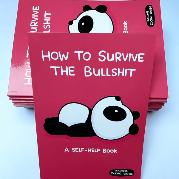 📖💕‘How To Survive The Bullsh!t’ Book(📚HARDCOVER)