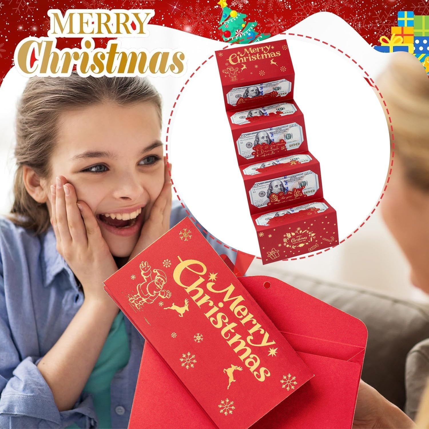 Christmas Cash Gift Envelope product detail 9